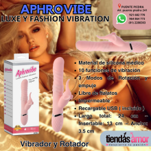 APHROVIBE LUXE Y FASHION VIBRATION y Rotador whatsapp c 921 682 770- 969 889 888